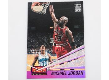 1993 Stadium Club Beam Team Members Only Gold Stamp Michael Jordan #BT4