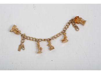 Vintage Hummel Charm Bracelet