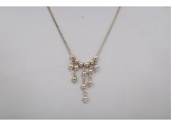 16' Sterling Silver Ladies Necklace.