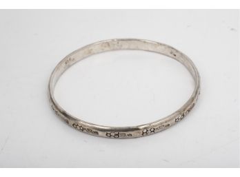 Heavy Sterling Silver Ladies Bracelet