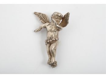 Vintage Sterling Silver Angel/cupid Ladies Pin