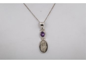 16' Sterling Silver Ladies Necklace.