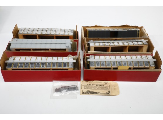 Group Of ALL-NATION LINE Model Train O Scale Kits