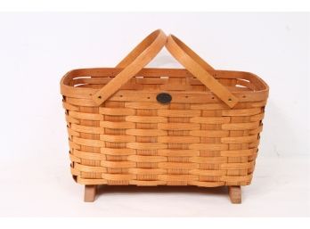 Peterboro Basket Company Rectangular Basket With Handles