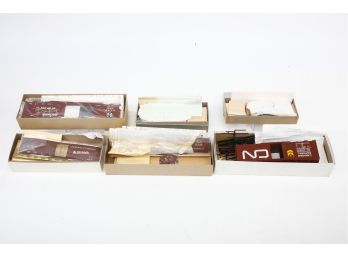 Group Of Athearn, Innovative Model, Quality Craft Model Train Cars O Scale Kits - Appears New Old Stock