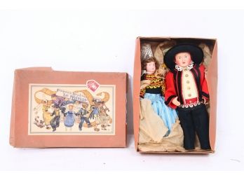 Vintage AU Parrain Genereux Poupees 'Quimper' Made In France Dolls