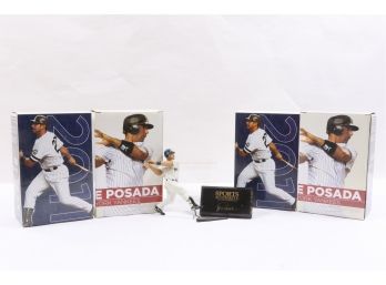 4 NY Yankees Jorge Posada Limited Edition Statue Figure SGA 2011 Sports Authority