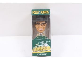 Green Bay Packers Limited Edition Vince Lombardi Bobblehead Bosley Bobber Doll
