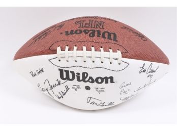 Signed Yale College Football Including Carm Cozza, Calvin Hill, Gary Fencik, Dick Jauron And Others