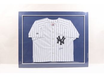 Signed *Yogi Berra* New York Yankees Majestic Jersey