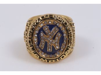 New York Yankees 1998 World Series Champions Andy Pettitte MLB Ring Size 11