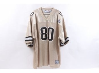 212 NYC Collection Football Jersey #80 Beige NFL Size 3XL Shirt Training