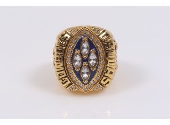 1993 Dallas Cowboys #SMITH Championship Ring Super Bowl NFC Champions Size 11