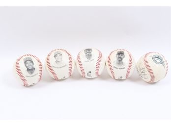 Group Of Florida Marlins Commemorative Baseballs