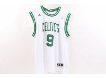 Adidas NBA Boston Celtics Rajon Rondo 9 White Green Jersey Mens L