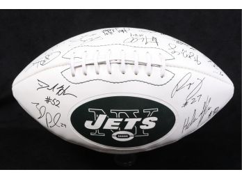 Signed Jets Team *auto Pen* Football