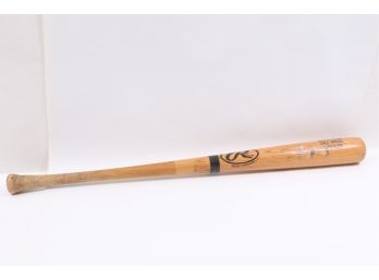 Game Used *Greg Myers* Twins Big Stick Baseball Bat
