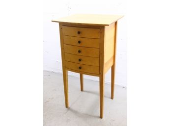 Wooden Custom Build Small 5-drawers Table