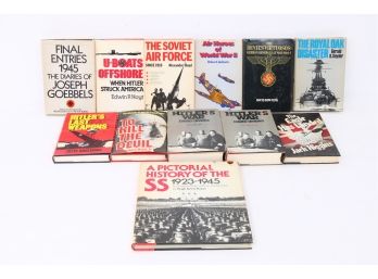 Group Of Reference WWII Military Books - Mainly About German Army