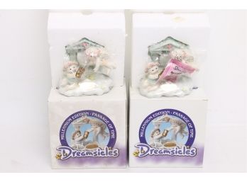 Pair Of Dreamsicles Millenium Edition 'Passage Of Time' Figurines - NEW