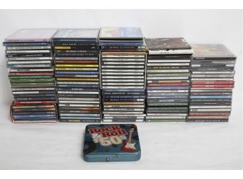 Large Lot Of Various Music Genre CDs - Over 110 Discs