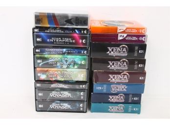 Group Of Multidisc DVD Series Sets Sci-fi  XENA & STAR TREK