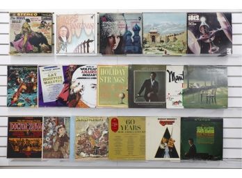 Lot Of Vintage LP 33 Vinyl Record Albums - Mainly Classical