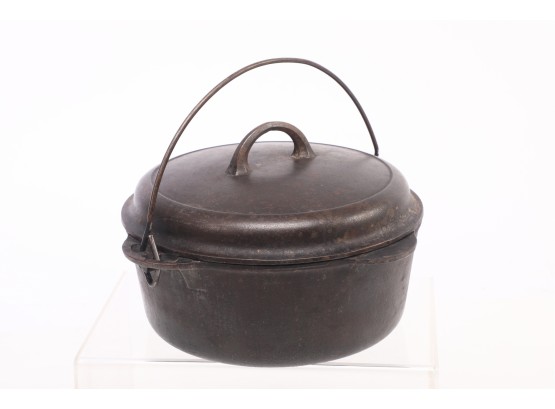 Griswold #1278 Cast Iron Dutch Oven With #1288B Self Ballasting Top