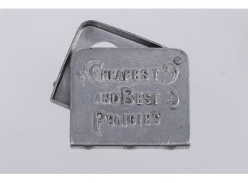 Early 1900 Pocket Postage Stamp Holder - Preferred Accident Ins. Co. Of NY