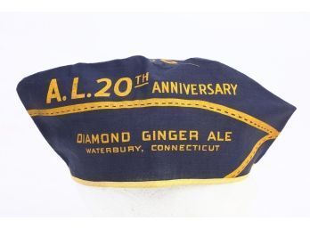 Diamond Gingerale AL (American Legion) 20th Anniversery Hat (Waterbury)
