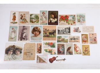 26 Victorian Trade Cards