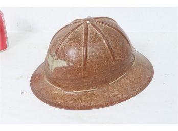 Vintage Fiberglass Hard Hat Made By Davis
