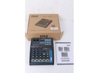 Pyle PMXU43BT Bluetooth 4 Ch. Studio / DJ Controller Audio Mixer Console System New