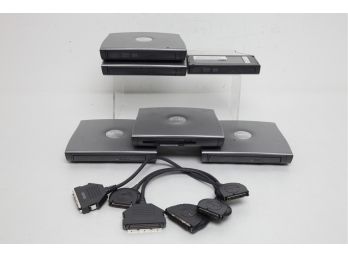 Miscellaneous Dell External Disk Drives W/connecting Cables & 1 Internal Drive