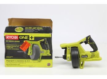 RYOBIONE 18V Drain Auger (Tool Only)