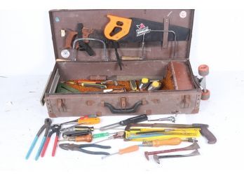 Vintage 30' Toolbox Full Of Tools *see Pictures For What's Included*