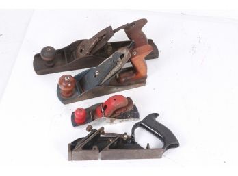 Group Of 4 Different Vintage Wood Planes All USA Made