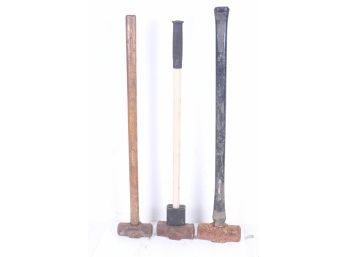 Group Of Sledge Hammers