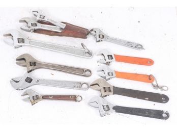 Group Of Adjustable Wrench's