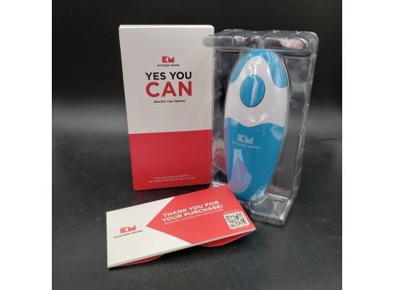 Yes I Can Electric Can Opener By Kitchen Mama QVC