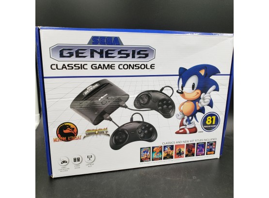 2017 Sega Genesis Classic Game Console In Original Box