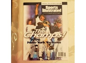 Sports Illustrated Nov. 13, 1996 NY Yankees The Champs Magazine - EXCELLENT