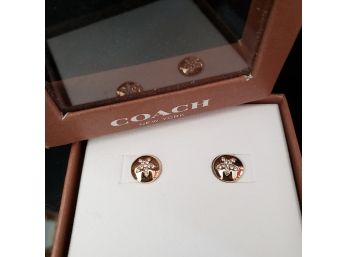 NEW IN BOX Genuine COACH Starfish Stud Earrings  F99739