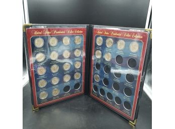 25  Presidential $1 Gold Plated Coins By U.S. Mint In  Commemorative Case $25 Face Value