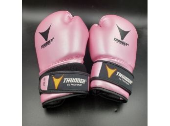 Pr Of Proforce Thunder Pink Boxing Gloves 10 OZ