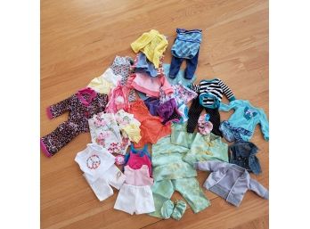 Large Lot Of 18' Doll Clothes Many  American Girl Pieces