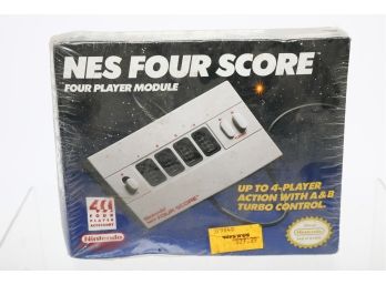 1990s SEALED New Nintendo Entertainment System NES Four Score 4 Player Module
