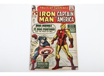 Marvel Comic Tales Of Suspense #59 Iron Man And Captain America *First Appearance Of Jarvis*