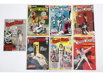 Group Of Vintage Wonder Woman DC Comics