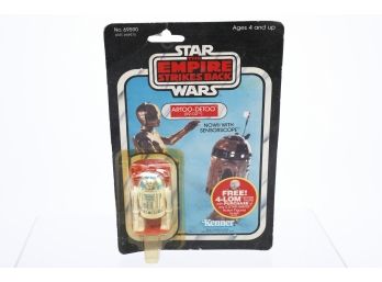 1983 Star Wars Empire Strikes Back - Artoo Detoo  R2-D2 W Sensorscope Figure  On Card
